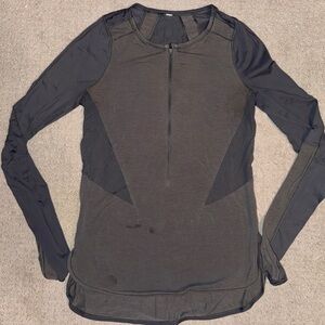 lululemon athletica Black Long Sleeve Top